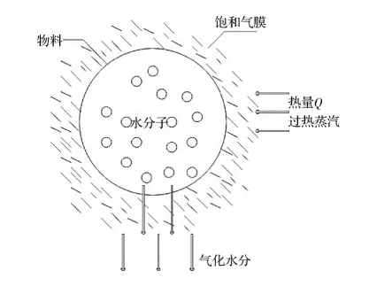 過(guò)熱蒸汽干燥傳熱圖